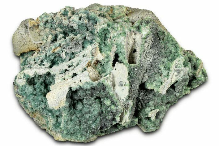 Botryoidal Blue-Green Wavellite Formation - Arkansas #327412